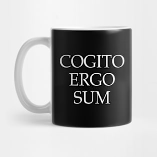 Cogito, ergo sum Mug